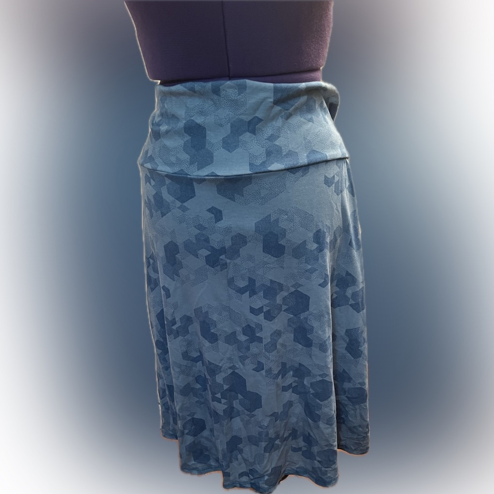 Blue Azure Lularoe Skirt Size 3X